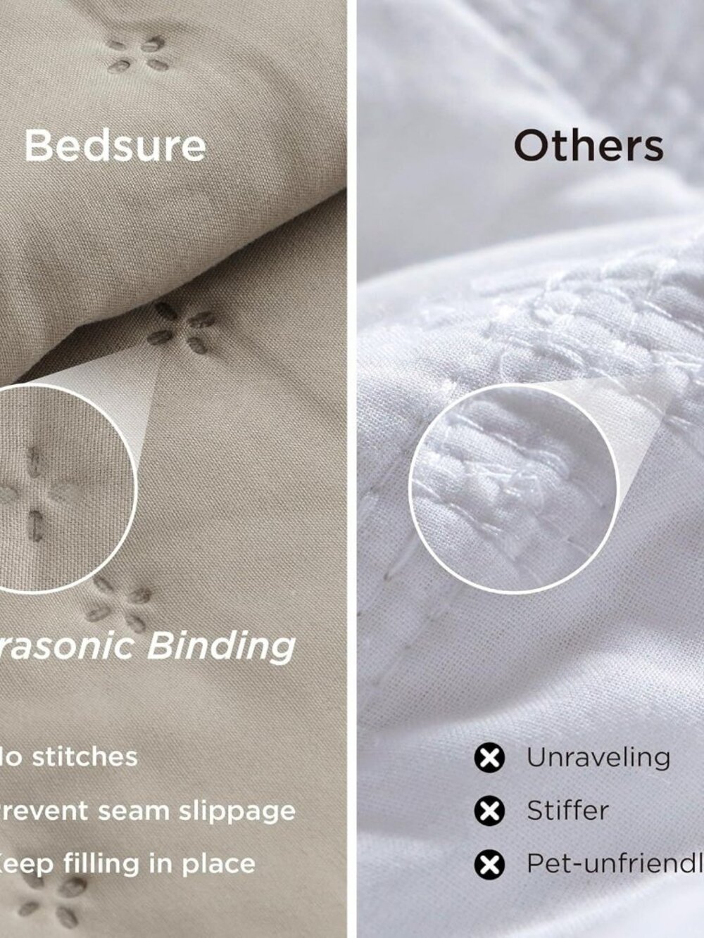 Twin Quilt - Ultra Soft Twin XL Quilt Bedding for Dorm Decor, Lightweight All-Se - Picture 5 of 7